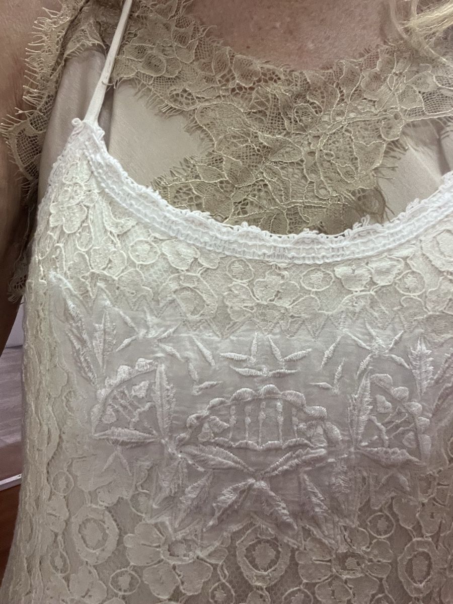 Vestiti: Kleid JDL Spitze helles creme  Gr.M toller Zustand – Usato da Burgdorf venduto da puppennetz 2