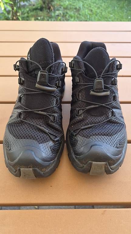 Salomon Herrenschuhe: Salomon Schuhe schwarz Grösse 38 gebraucht – Gebraucht aus Titterten von Neleh82