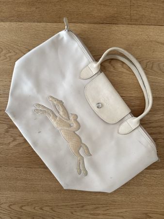 Longchamp Tasche mit Pferd, Ideal für den Sommer!