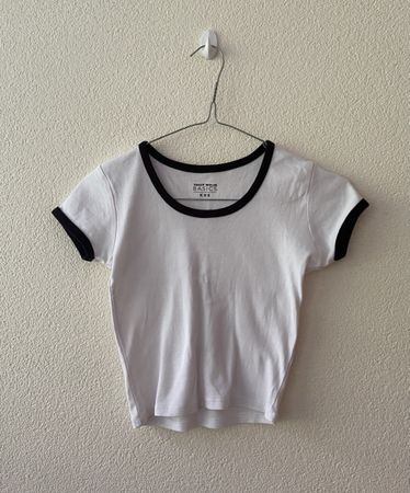 Crop top bianco