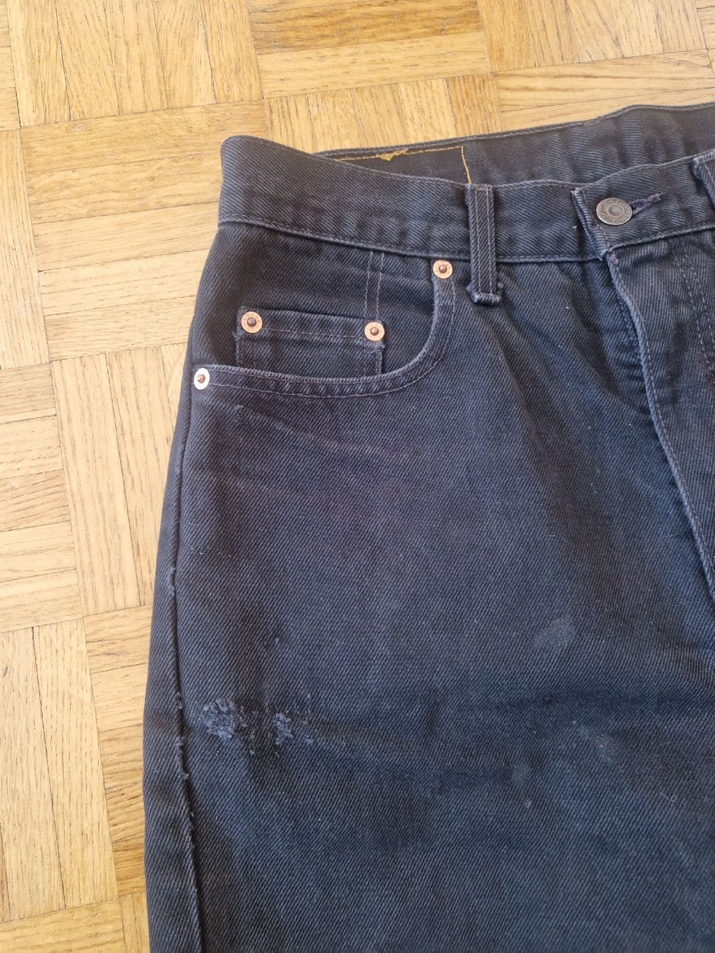 Levi's Jeans: Levi's Jeans Schwarz Vintage Organge Tab W32 L34 – Gebraucht aus Zürich von noah-s 3