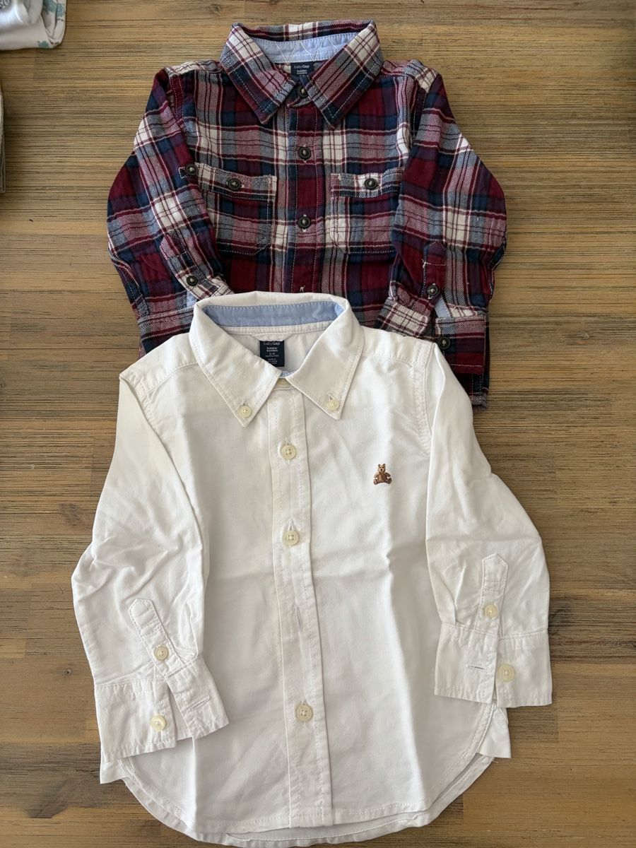 Lotti & Set di vestiti: Lot de 5 chemises taille 80 – Usato da Sion venduto da Nelsonkatz 4