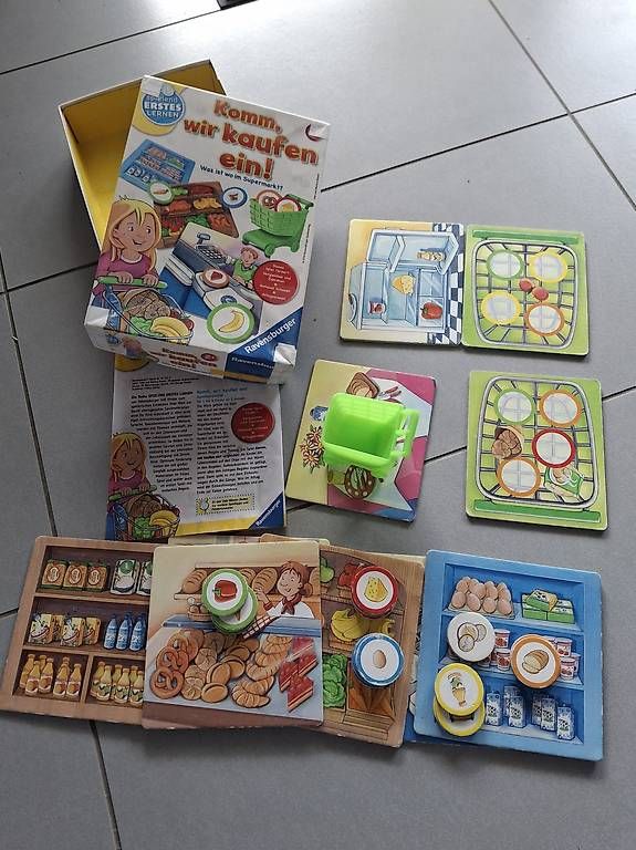 Giochi: Ravensburger Spiel "Komm wir kaufen ein" – Usato da Dübendorf venduto da lar_95t9
