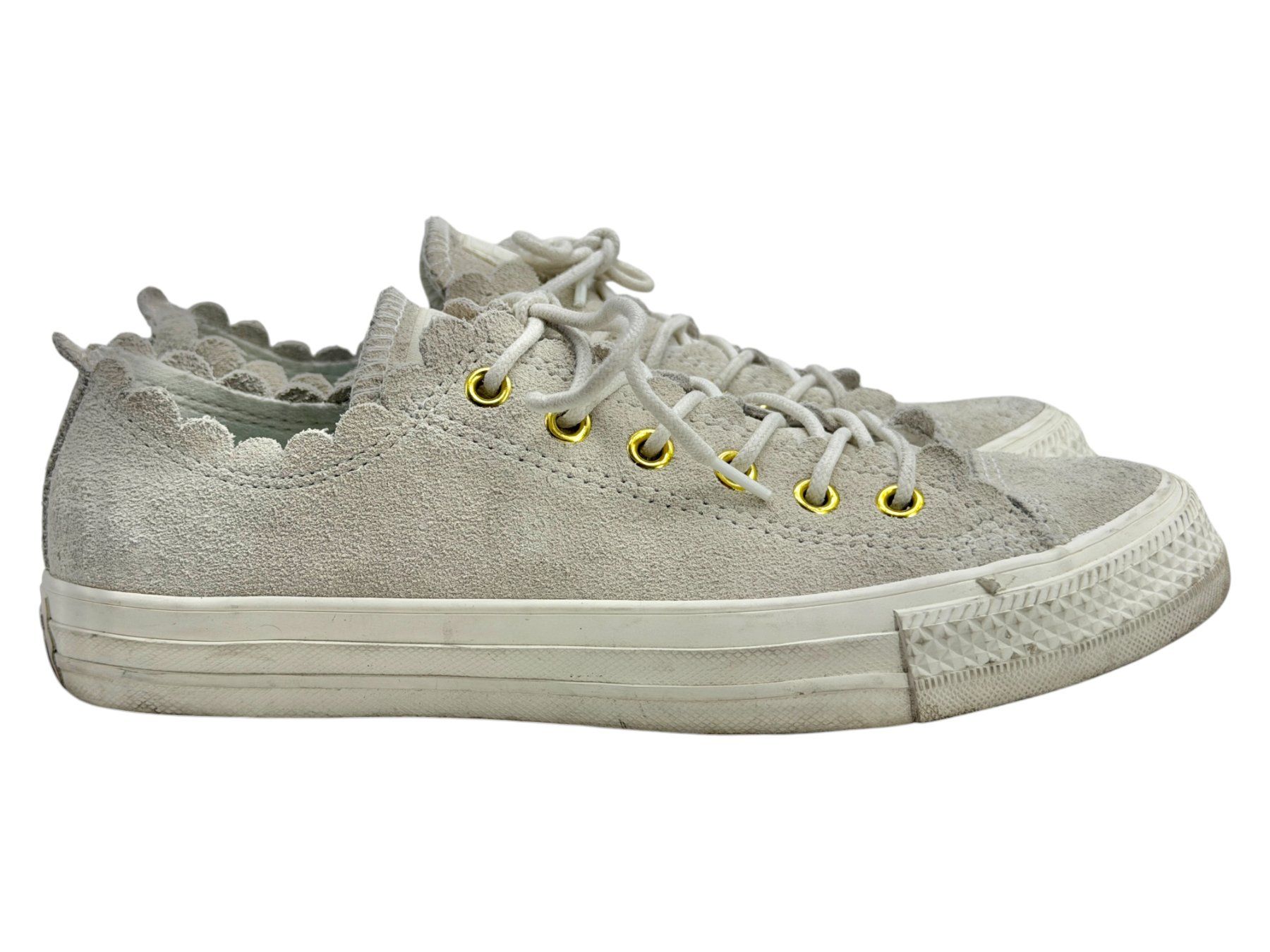 Converse Scarpe da donna: Baskets Converse All Star cuir daim gris. Pointure 37.5 – Usato da Cossonay-Ville venduto da PatineDuTemps 5