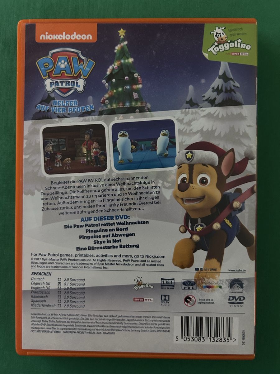 Alle DVDs: Paw Patrol diverse DVDs – Gebraucht aus Dietikon von TdaC 6