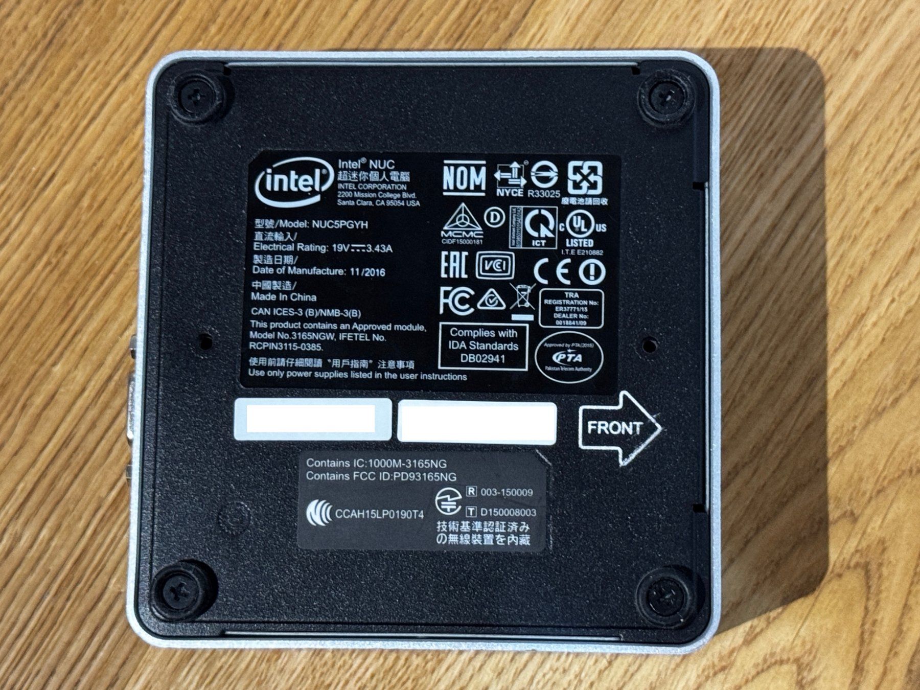 Intel PC: Intel NUC5PGYB – Usato da Flawil venduto da lightstorm77 5