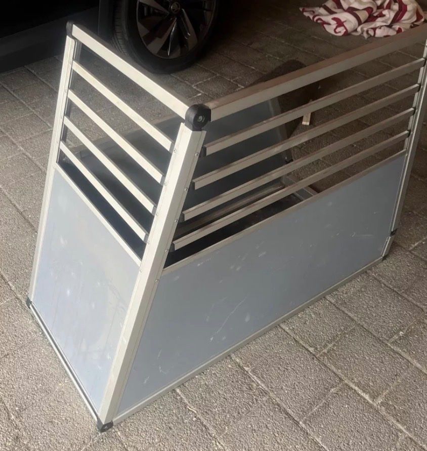 Gabbie, trasporto & Sicurezza: Hundetransportbox – Usato da Aarwangen venduto da sarahess01 1