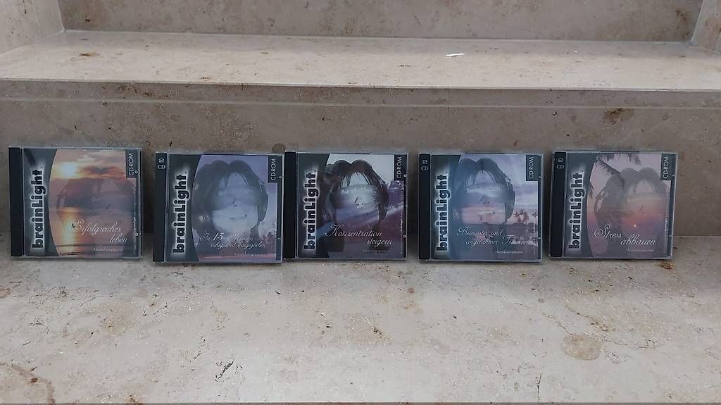 CD: brainLight Programm-Set (5 CDs) für Synchro Mentalsystem – Usato da Hochwald venduto da usc_gv9q