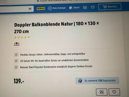 Doppler Sonnenblende