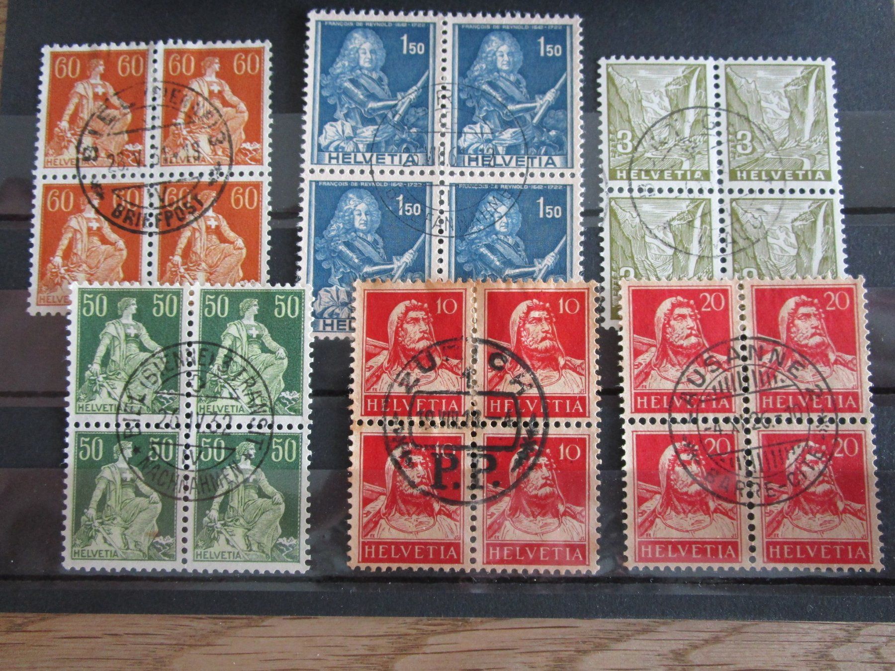 Tous les timbres: Ab 1908: Lot VB CH Marken – D'occasion à Rubigen par Menthe