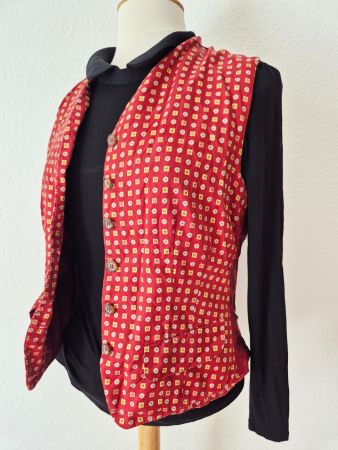 WESTE GILET ST.EMILE M 38 SEIDE , TOP ZU SHIRT BLUSE TUNIKA