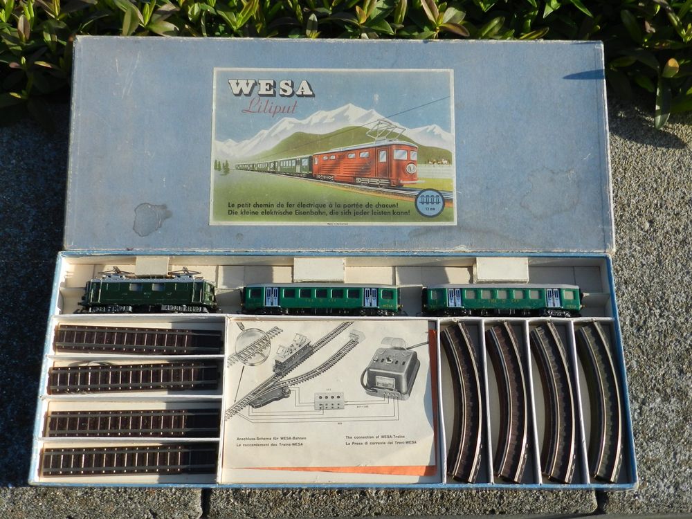 2x Elektrolokomotiven SBB WESA Re 4/4 LIMA H0 (Gebraucht) in Chur für