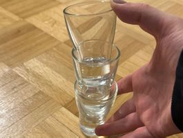 3er Set Schnapsgläsli, Shot Gläser - Neuwertig!