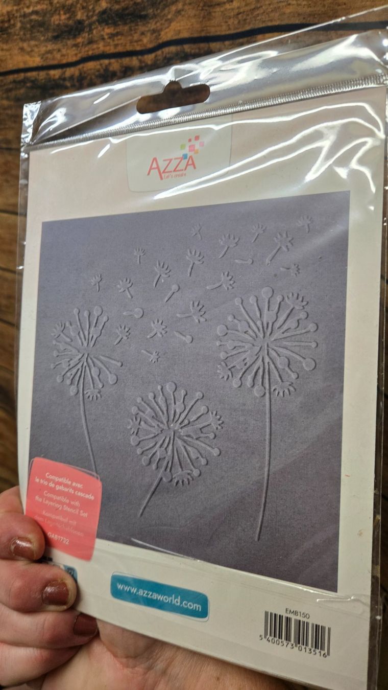 Schablonen: Prägeform Pusteblume – Neu und originalverpackt aus Gettnau von Federwind 1