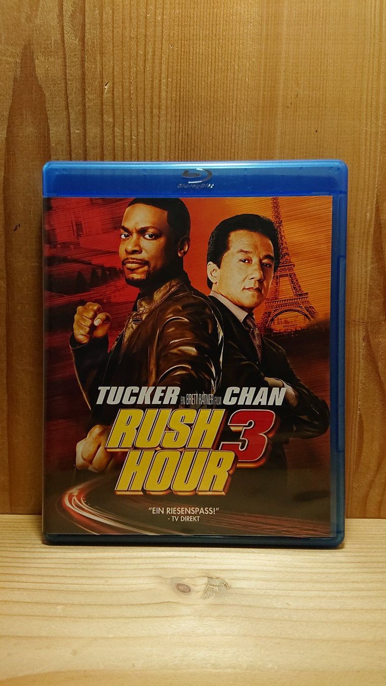 RUSH HOUR 3 Blu-Ray mit Jackie Chan und Chris Tucker (Gebraucht) in ...