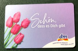 DM Geschenkkarten   ohne Guthaben und für Sammler gedacht.