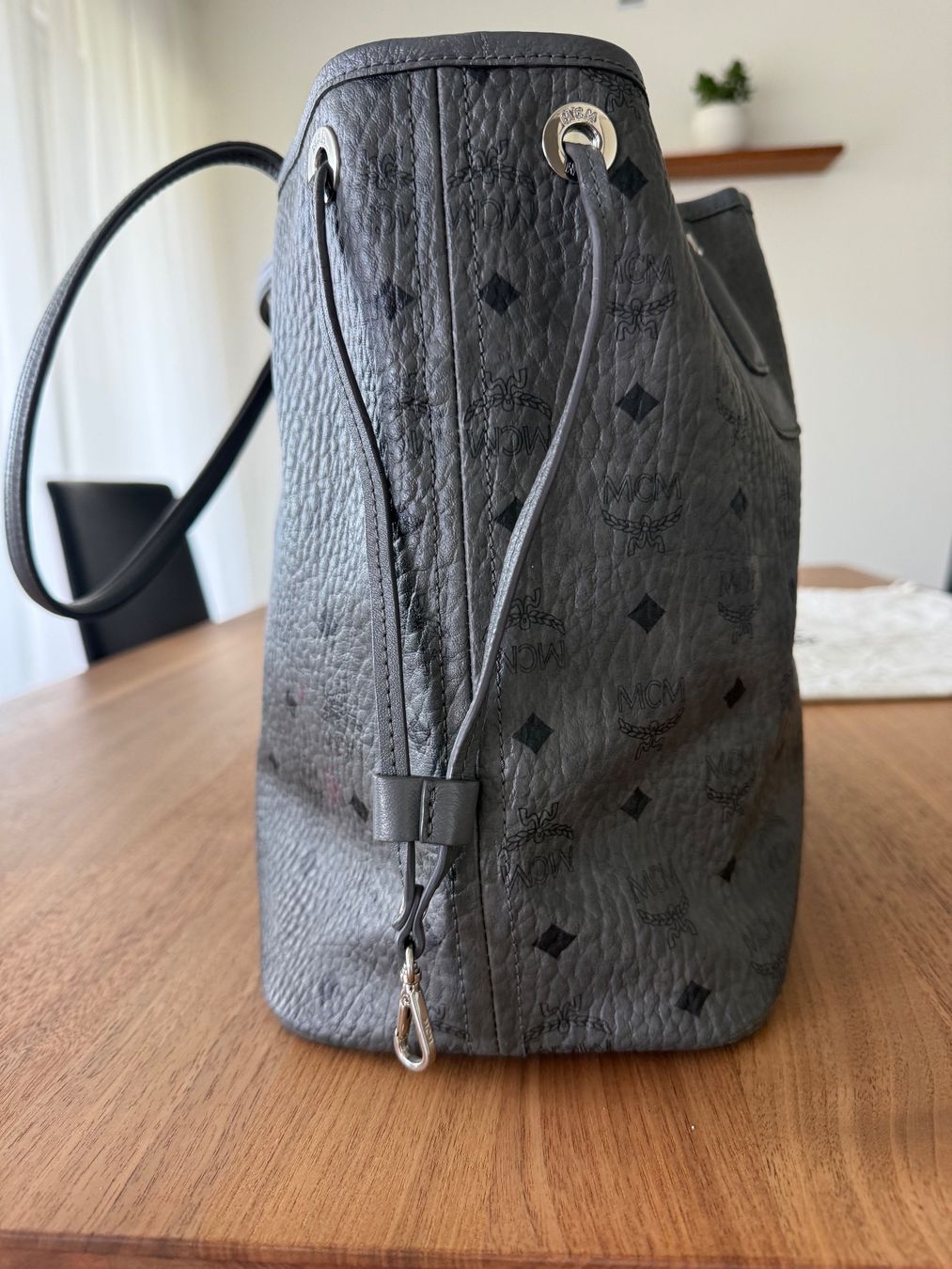 Mcm Borse da donna: MCM Shopper dunkelgrau – Usato da Gossau SG venduto da _Escada_ 5