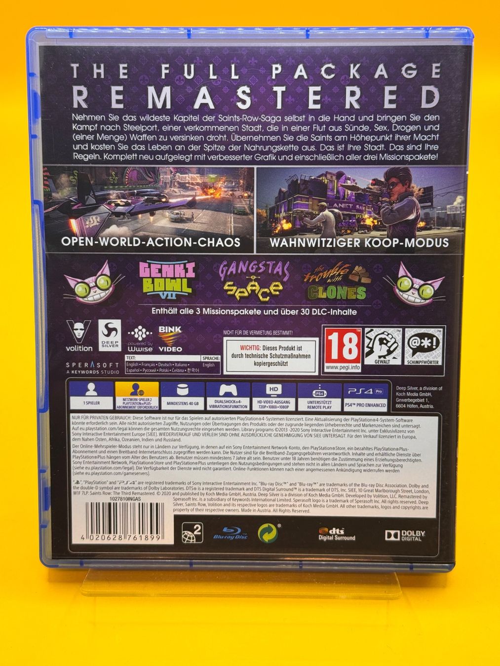 Sony Giochi: Saints Row: The Third Remastered - PS4 – Usato da Oberwil b. Zug venduto da silver2024 1