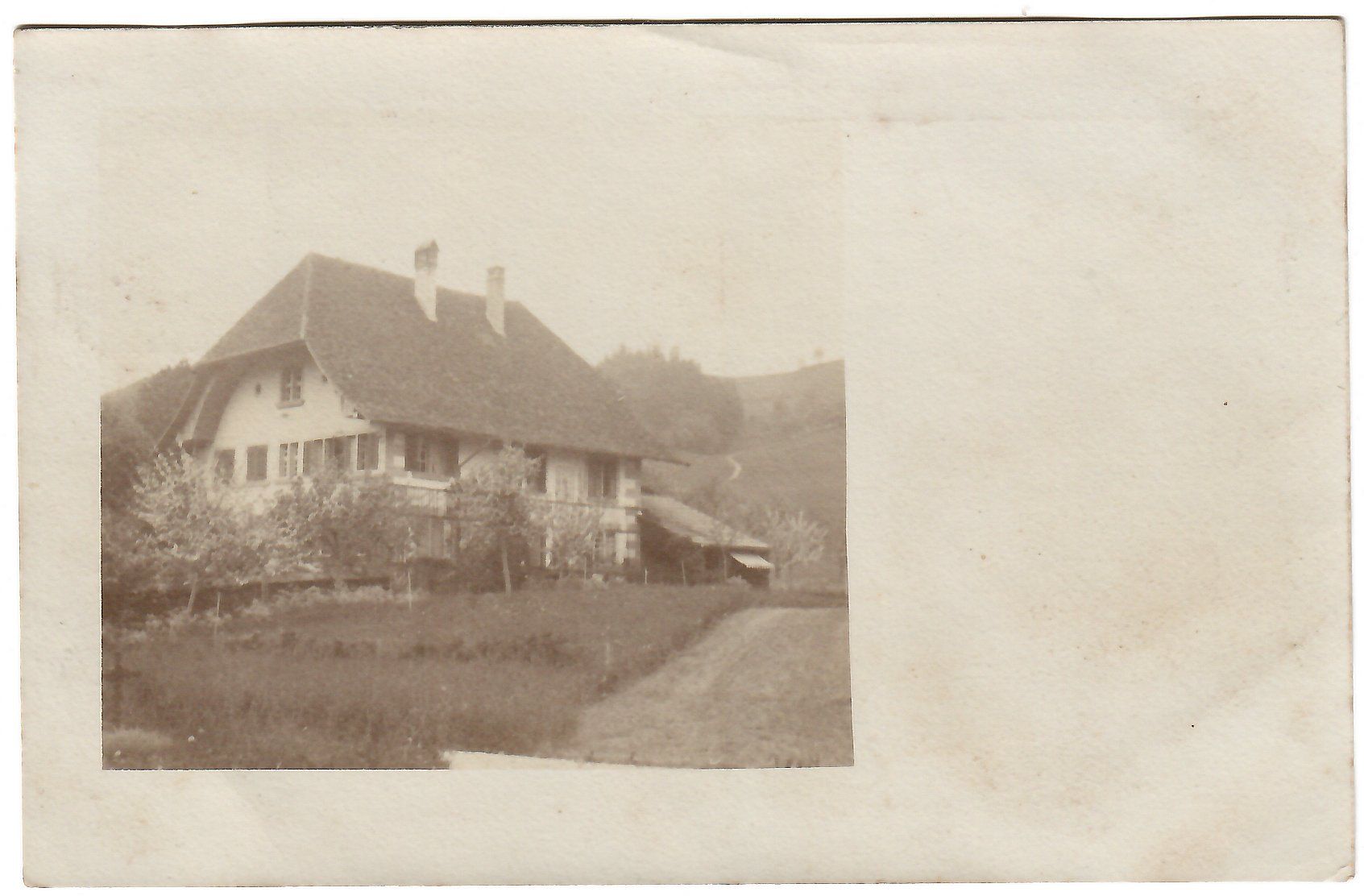 Cartes postales: Ansichtskarte    'Haus in Lützelflüh'  ? – D'occasion à Kerns par etma3
