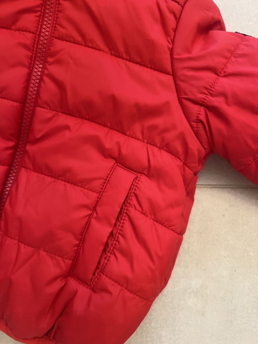Benetton Jacken & Mäntel: Warme Winterjacke Benetton Gr. 82 Rot – Neu (gemäss Beschreibung) aus Schönenberg ZH von Bosh 3