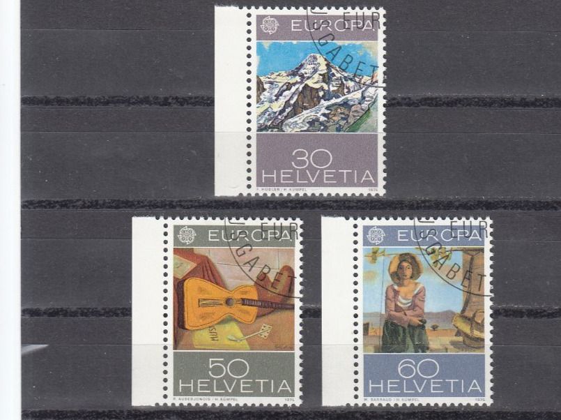 Tutti i francobolli: SBK 565 - 567  mit ET – Usato da Bürglen TG venduto da StampGraf