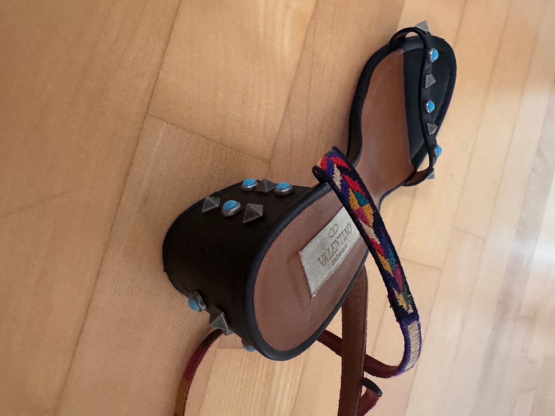 Valentino Scarpe da donna: Sandalen / Sandales Valentino Rockstud Multi .38 – Usato da Schindellegi venduto da soleya 7