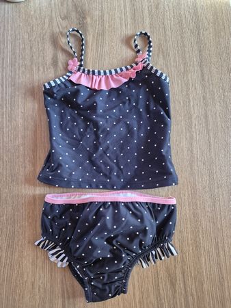 Süsser Mädchen Tankini / Badehose, Gr. 98, wie neu