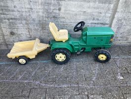 Kindertraktor Trettraktor Rolly Toys mit Anhänger gebraucht