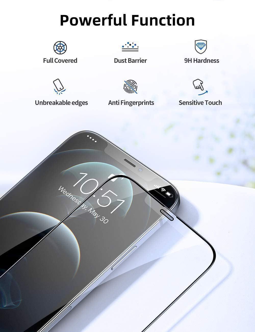 Cover & Protezioni schermo: 2x iPhone 11 PRO / X / XS Panzerglas Schutzglas FULL DISPLAY – Nuovo e nell'imballaggio originale da Volketswil venduto da coverandmore 1