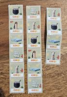 16 lose Sammelmarken von Coop