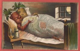 Rüeblikarte - Im Nachtquartier - Gruss vom Rübliland 1913
