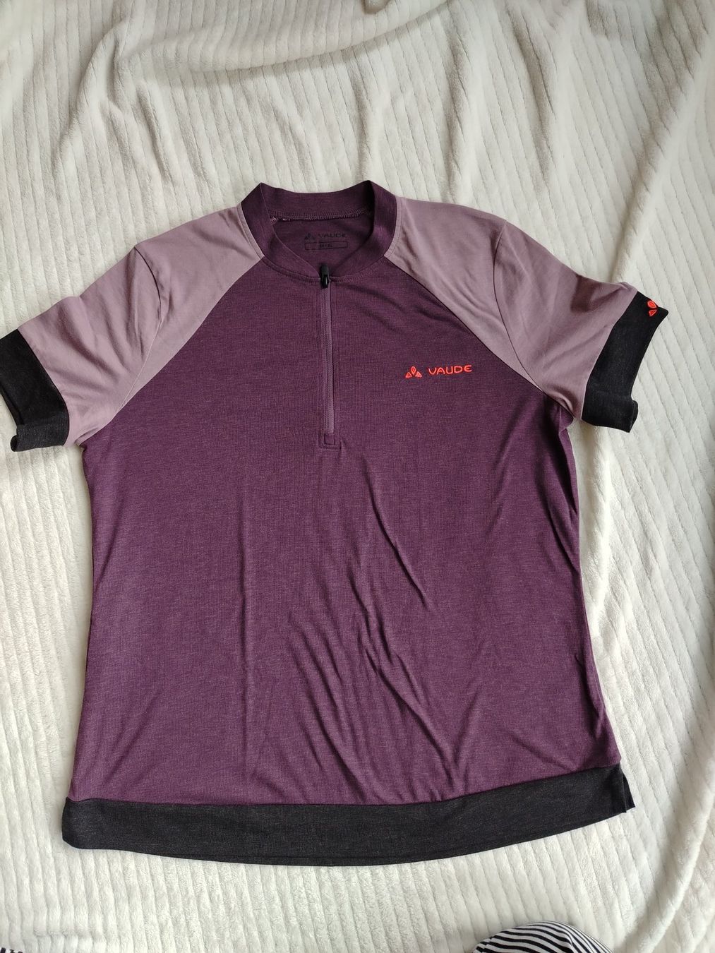 Vaude T-shirt: Vaude Funktionsshirt Lila – Nuovo (secondo la descrizione) da Schönenbuch venduto da sop_n7zd 5