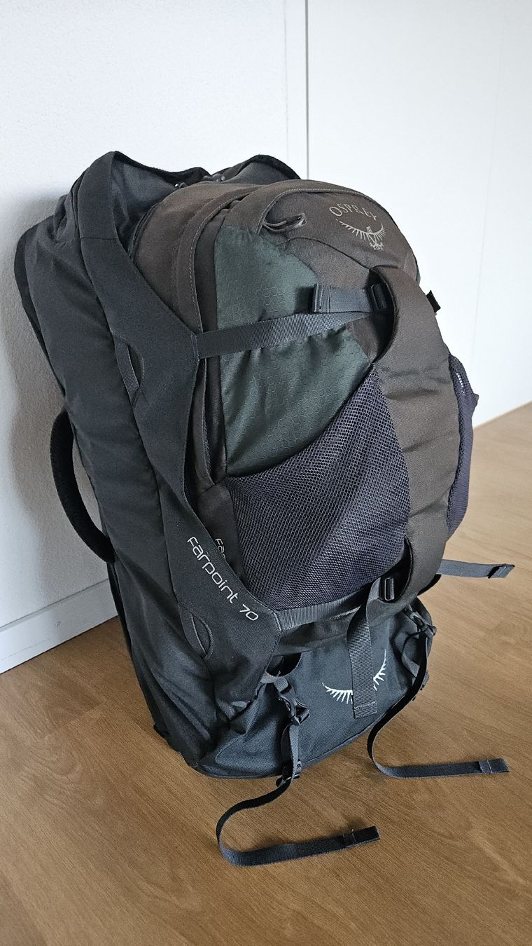 Osprey Zaini: Sac de voyage Osprey Farpoint Trek 70 – Usato da La Verrerie venduto da math_86 6