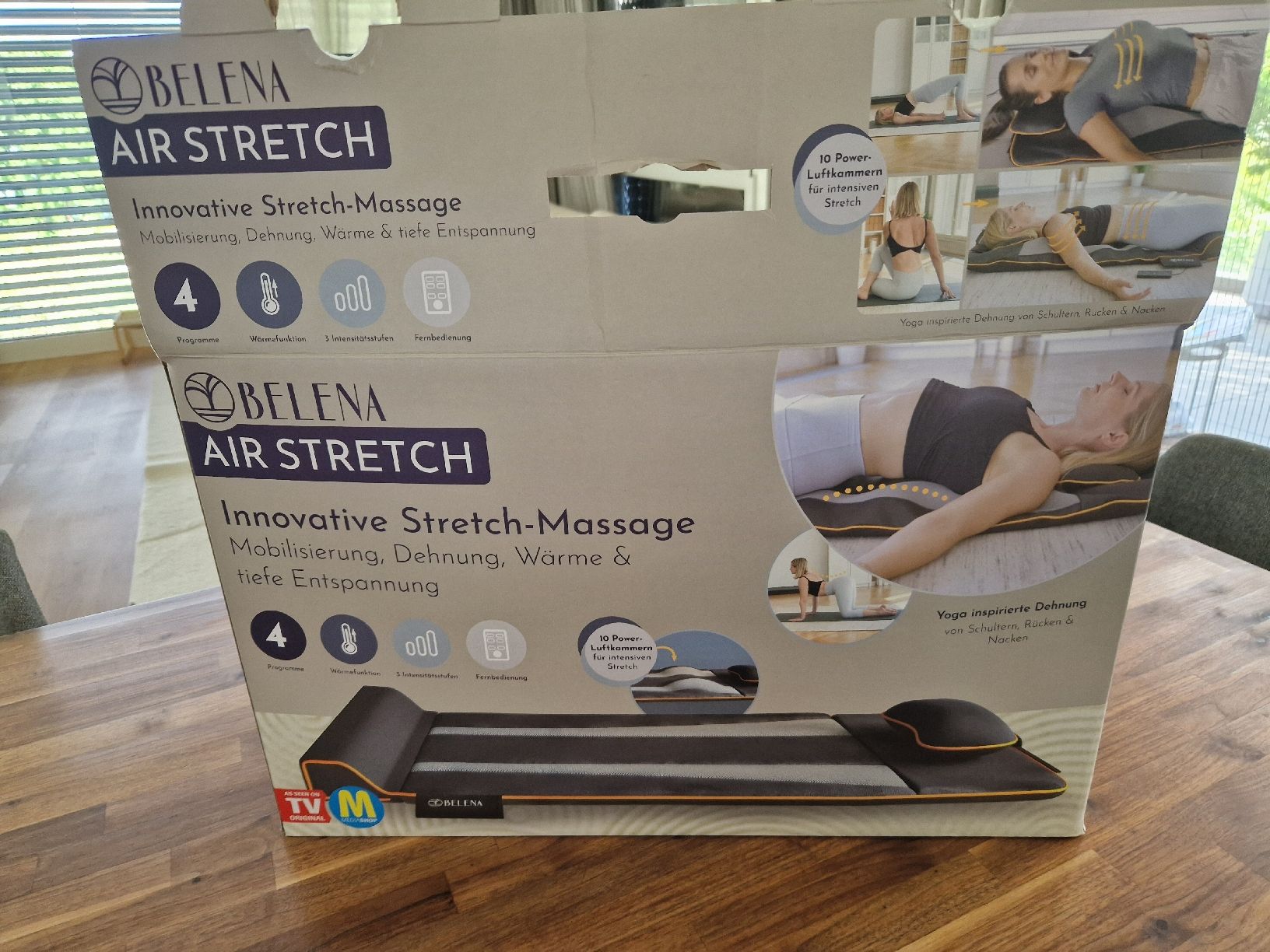 Dispositivi per massaggi: Belena Air Stretch Massage-Wärmematte – Nuovo e nell'imballaggio originale da Weesen venduto da Pininafarina
