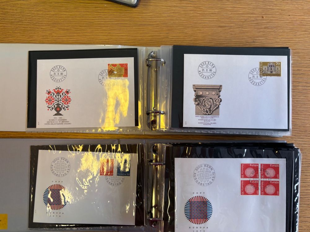 KOBRA G24 Doppel-FDC-Album - Briefmarkenalben Mit 10 Ersatzblättern