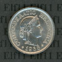 CHF___0.10 1968 stgl * nigelnagelneu! 10 Rappen