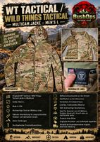 Wild Things Tactical Jacke in Multicam