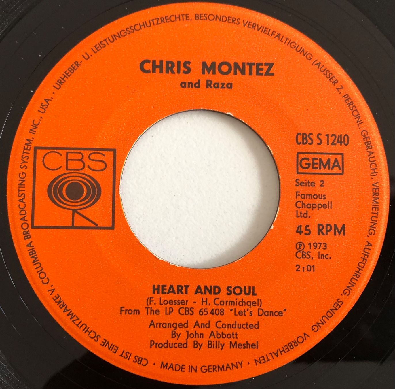 Dischi in vinile: CHRIS MONTEZ AND RAZA - AY NO DIGAS – Usato da Poliez-Pittet venduto da Newtown-Records 2