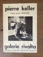 Affiche originale exposition Pierre Keller