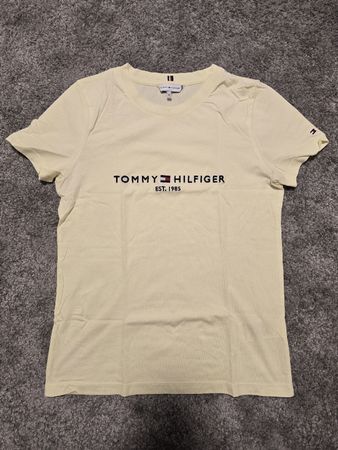 Tommy Hilfiger T-Shirt, hellgelb, XS - Sommer Must-have!