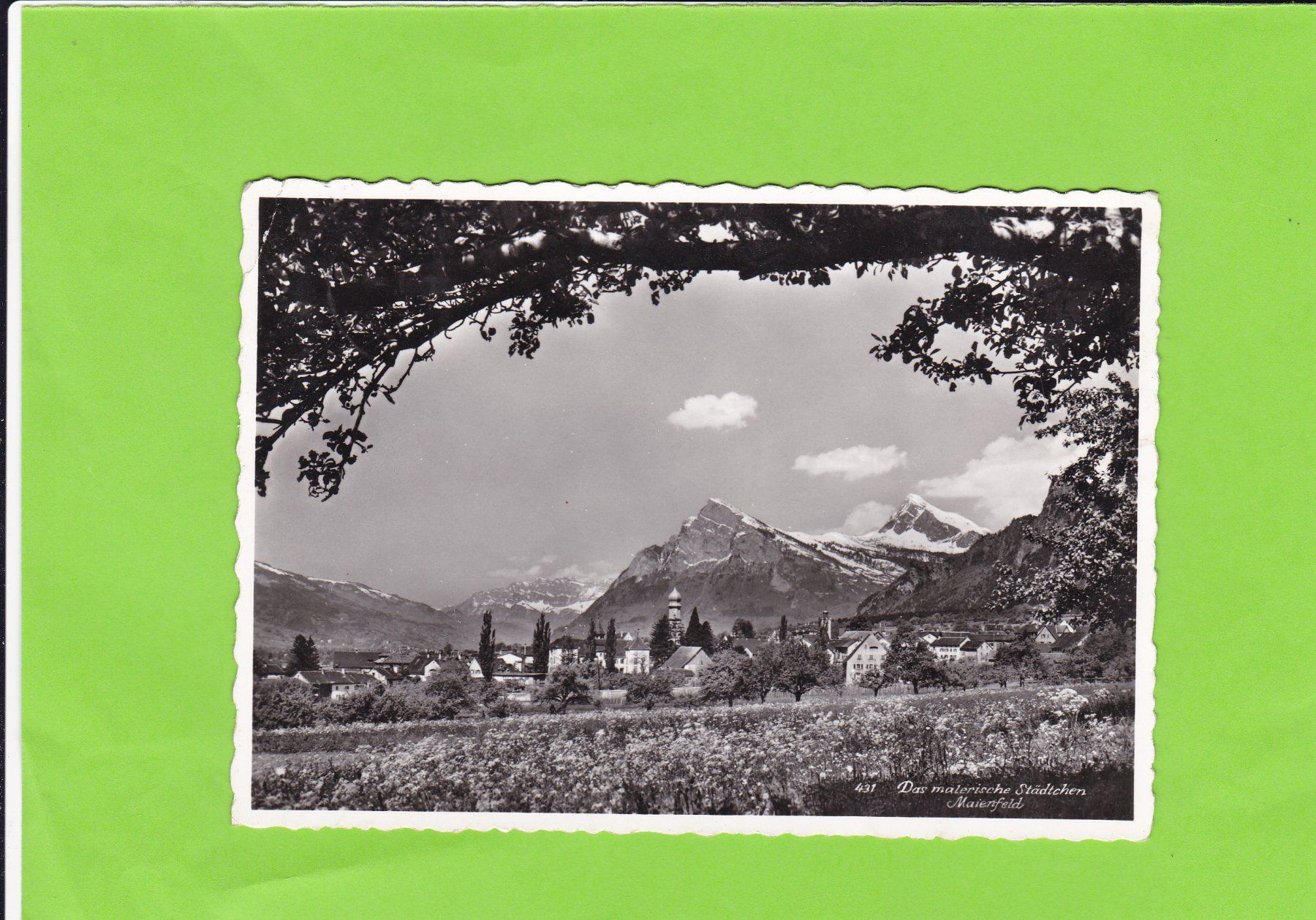 Cartoline postali: Maienfeld – Usato da St. Peterzell venduto da neckertal