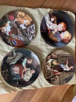 4 Wandteller Albert Anker limitierte Auflage Set 4 Stück
