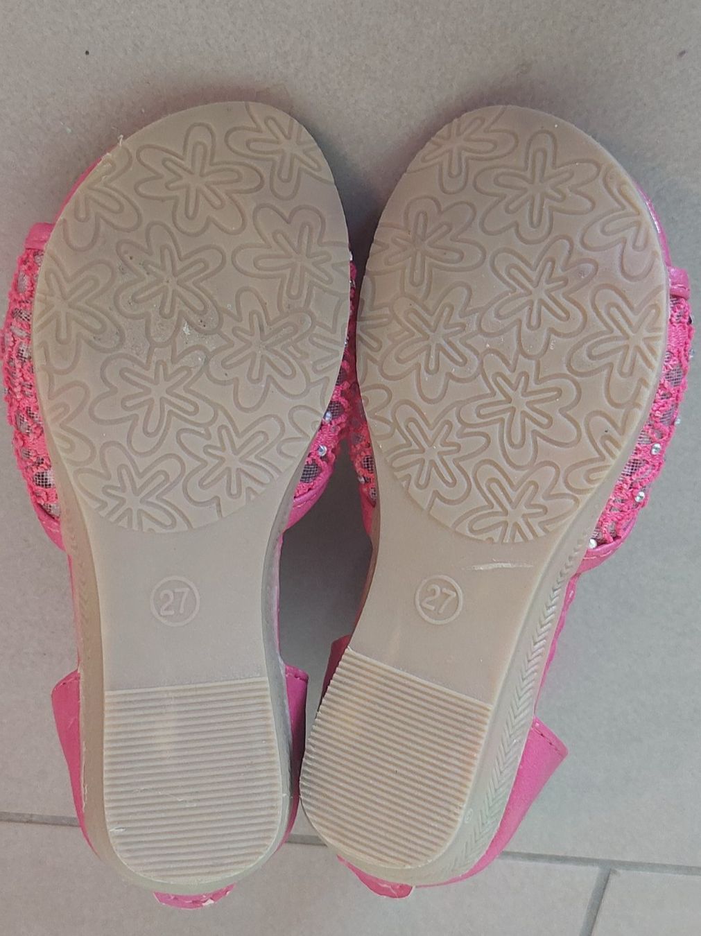 Schuhe für Mädchen: Pinke Kindersandalen Grösse 27 – Neu (gemäss Beschreibung) aus Erlinsbach von pfunky 4