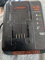 Ladegerät Black+Decker 14.4V-18V Lithium gebrauchter Zustand