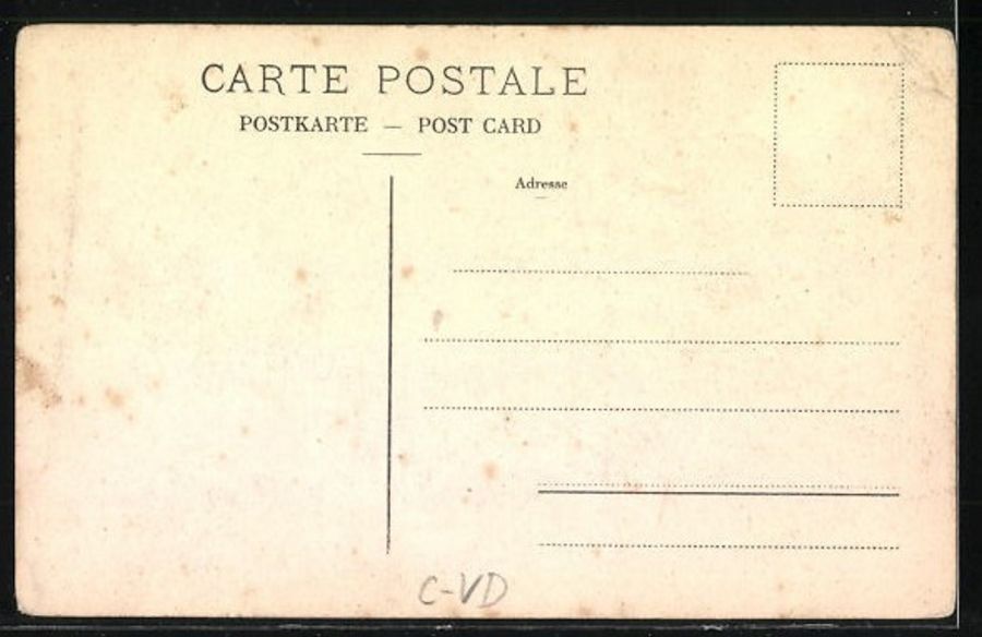 Ansichtskarten: Lac des Chavonnes, Pension, vers 1920 – Gebraucht aus Frauenfeld von POML 1