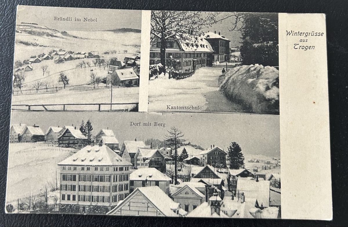 Cartes postales: Wintergrüsse aus Trogen  – D'occasion à Horw par Tellbub