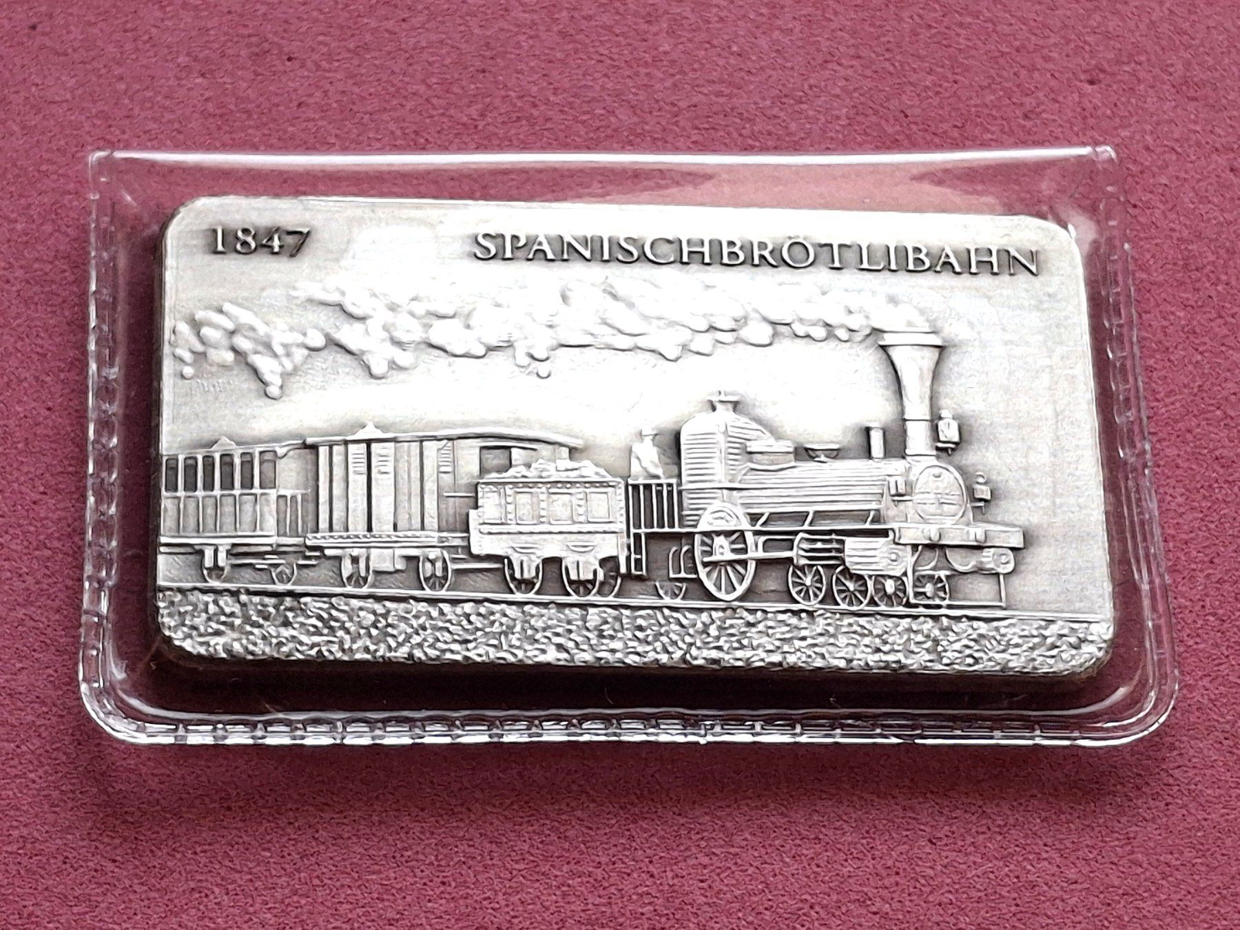 Metalli preziosi: SPANISCHBRÖTLIBAHN - 1 OZ FEINSILBER – Usato da Boniswil venduto da dpd4coins