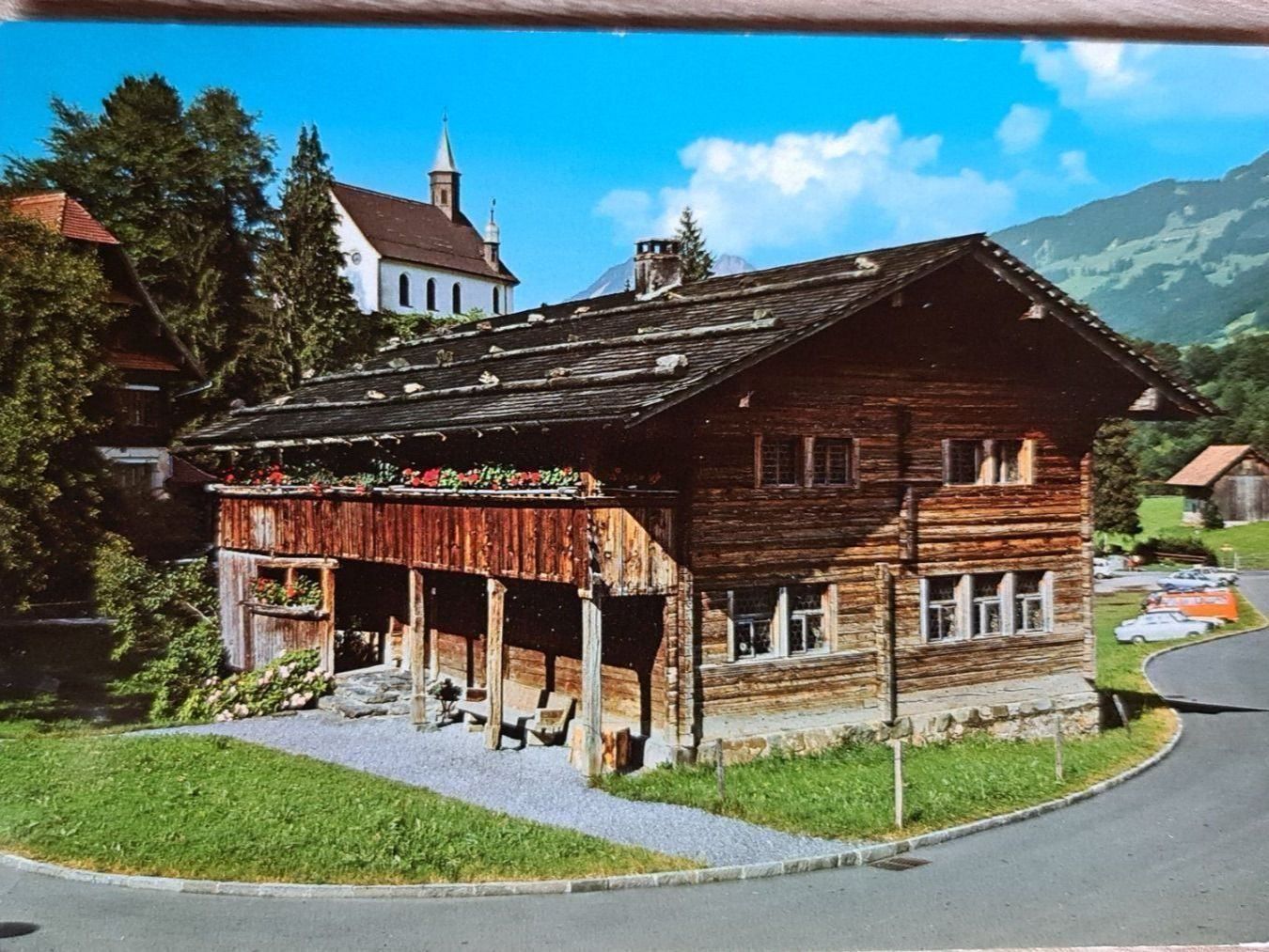 Cartoline postali: Ansichtskarte Flüeli Ranft 1996 – Usato da Dintikon venduto da Vexi