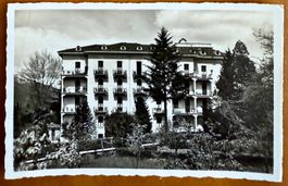 Lugano - Hotel Edelweiss Villa Raffaele. Ancienne carte