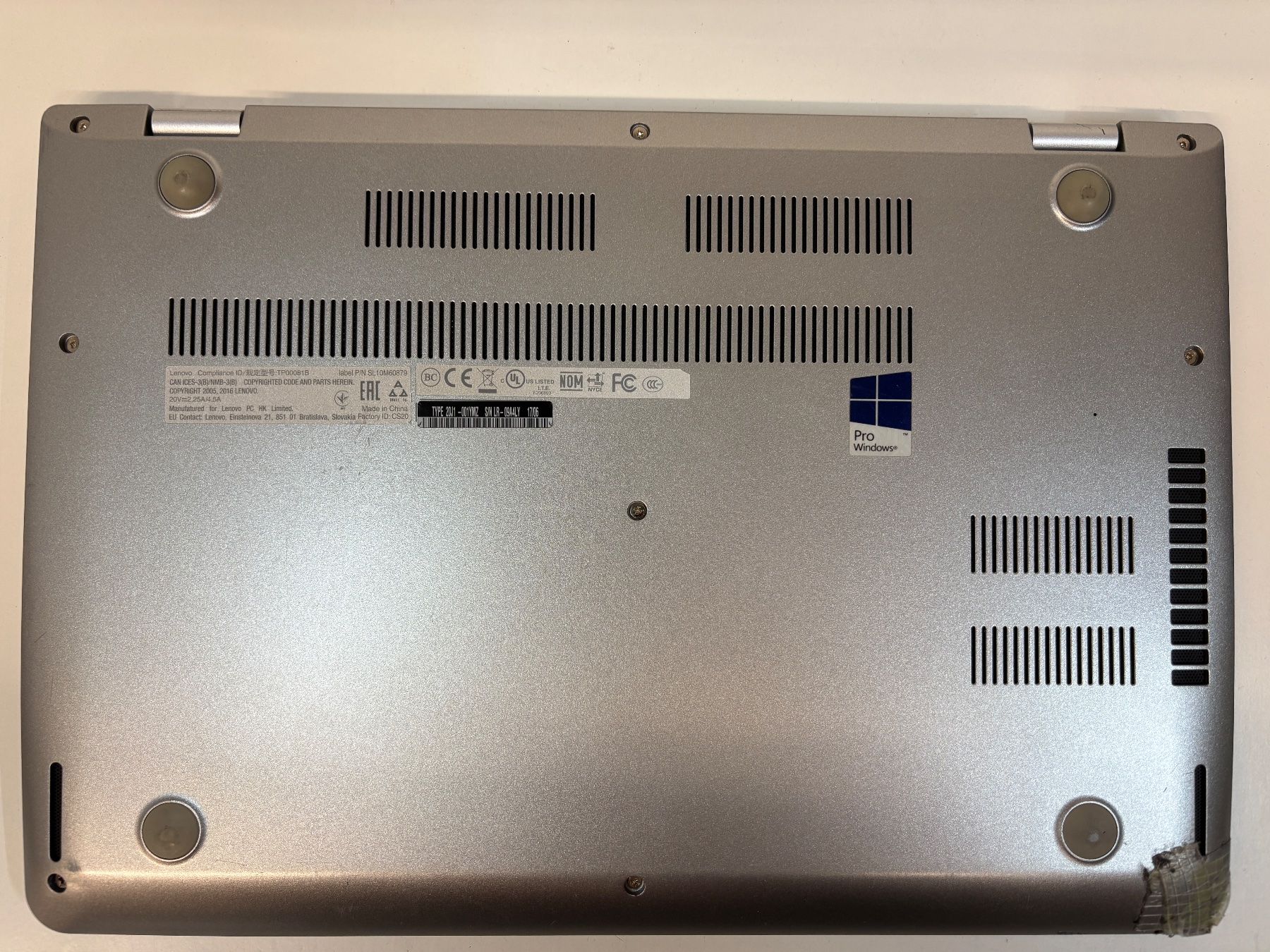 Lenovo Notebook: Notebook 13" Lenovo ThinkPad TP00081B, Intel Core i3, DEFEKT – Difettoso da Lachen SZ venduto da alcom-electronics 5